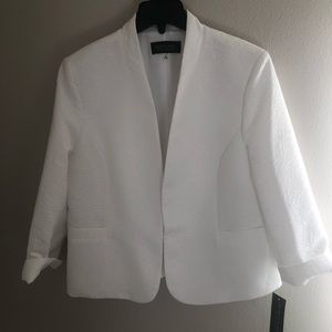 White Evan Picone Blazer NWT